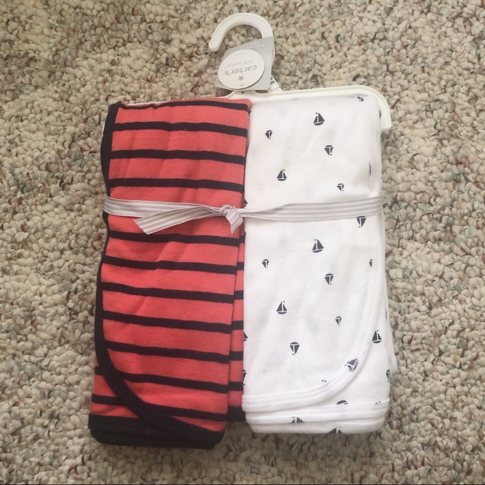 Carter’s Swaddle Blankets Two Pack